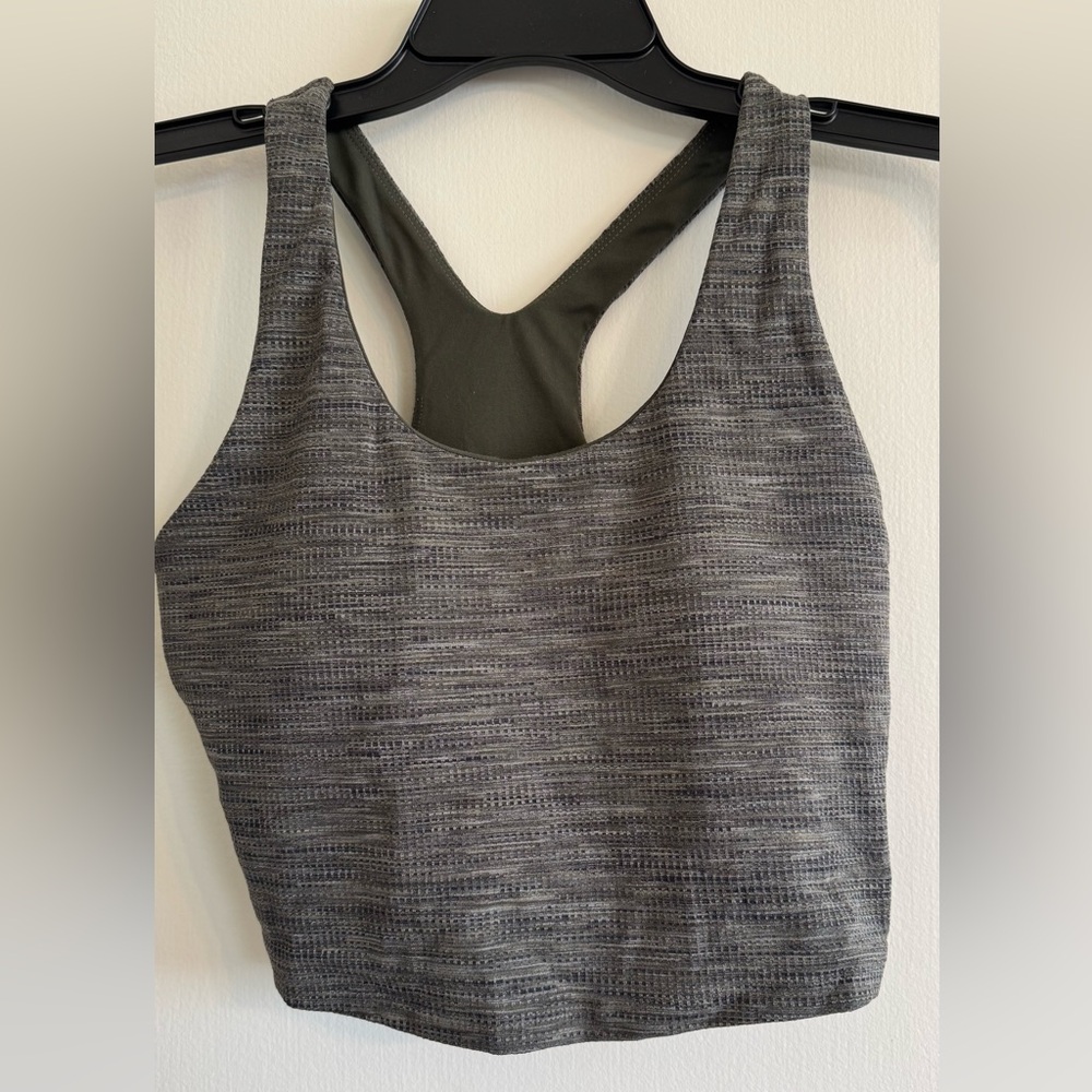 Calia Crop Top with built in sports bra size M